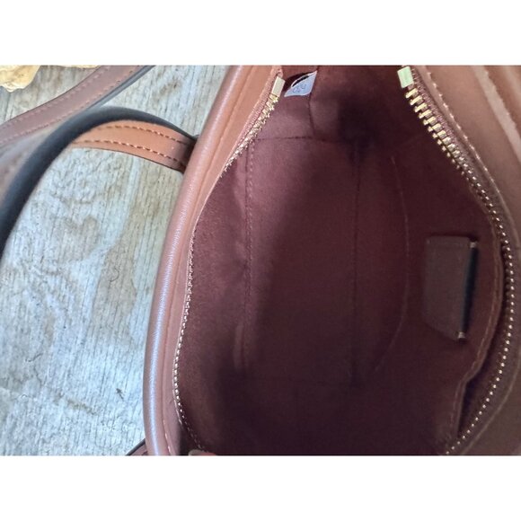 Coach Peanuts Snoopy Woodstock Mini Satchel Crossbody Signature Canvas Bag - Picture 8 of 13